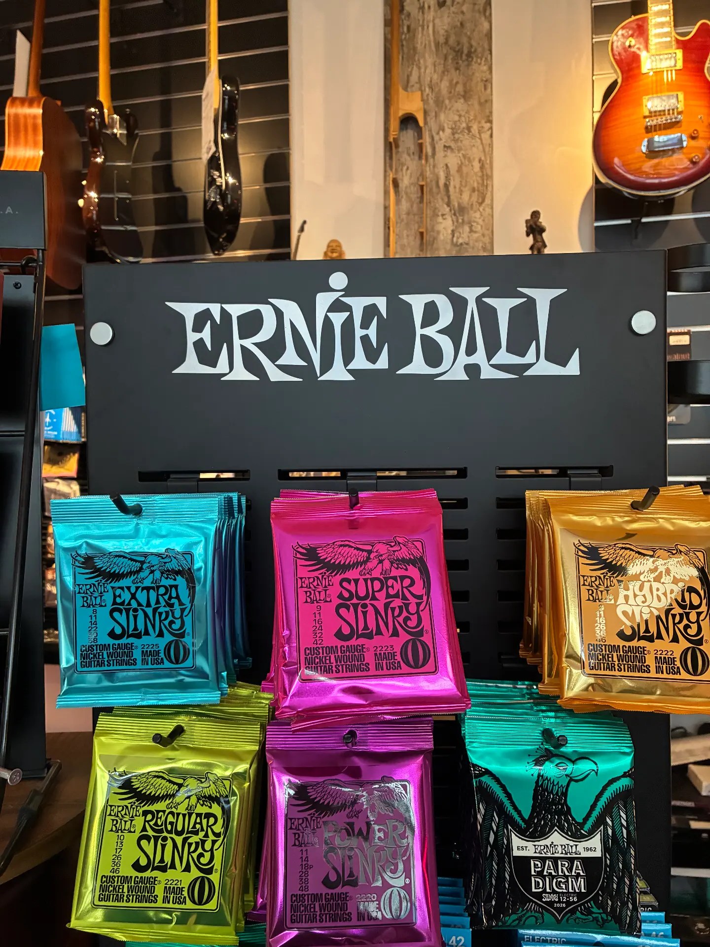 Ernie Ball Saiten – alle Stärken